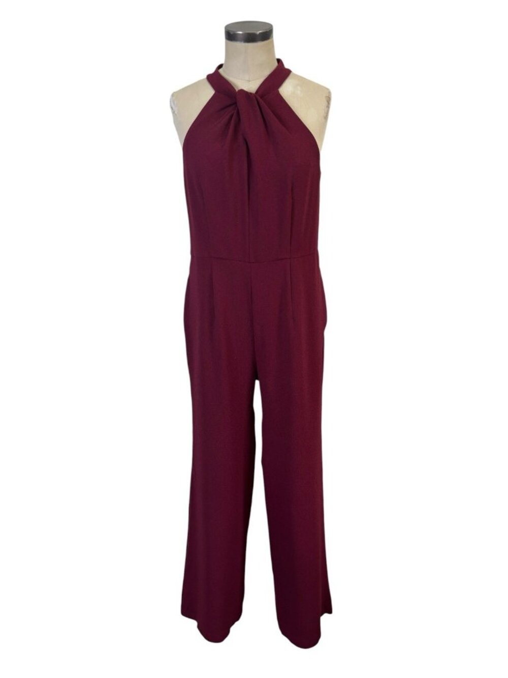 Ann Taylor Jumpsuit 8 Red